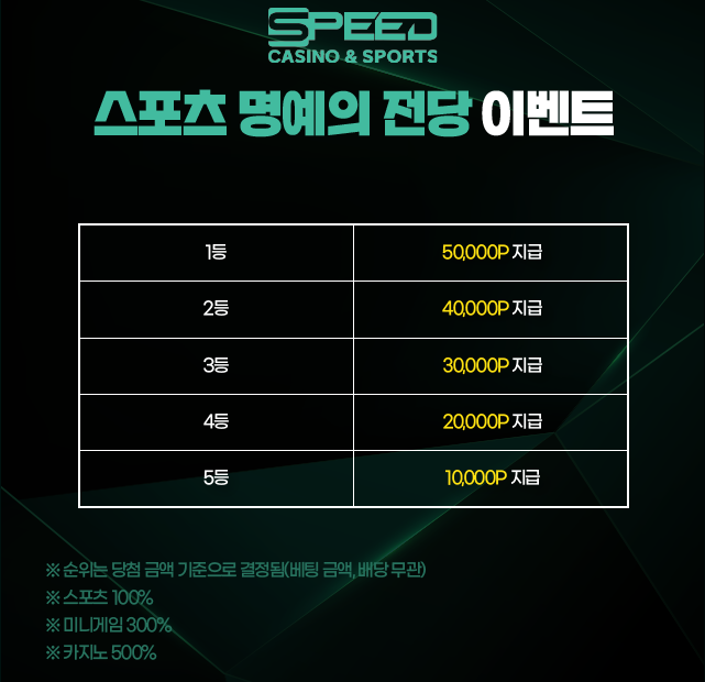 스피드카지노 스포츠